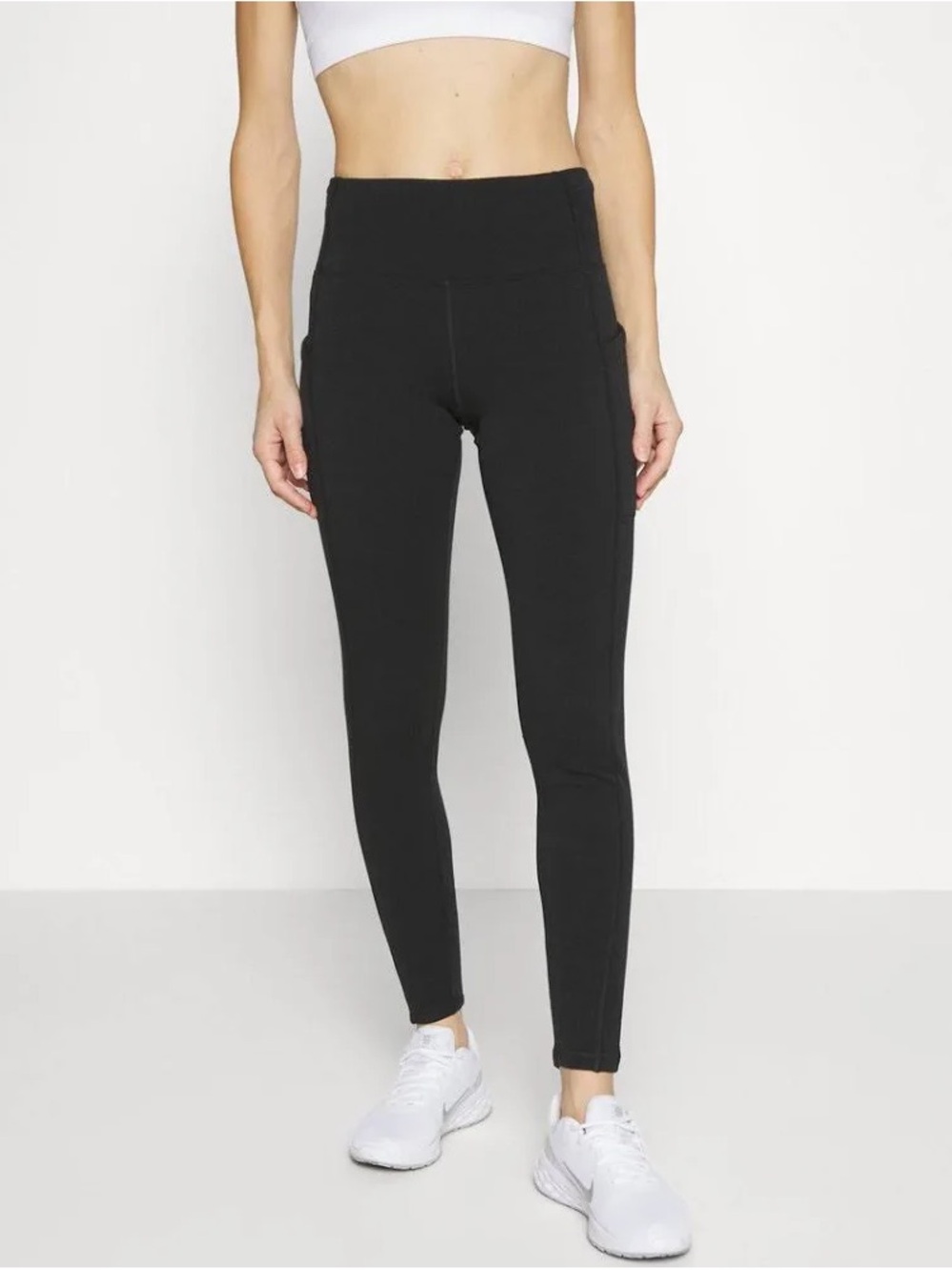 Athleta Black High-Rise Pocket Leggings